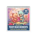 Carti si Birotica - Carti - Carti pentru copii - Carti de colorat - Carte de colorat antistres , 50 de ilustratii Teddy Bear Moments - Volumul II, 106 pagini, A5 - Infinity.ro