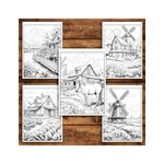 Carti si Birotica - Carti - Carti pentru copii - Carti de colorat - Carte de colorat antistres , 50 de ilustratii Viata la Tara, 106 pagini, A5 - Infinity.ro