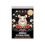 Carti si Birotica - Carti - Carti pentru copii - Carti de colorat - Carte de colorat antistres , 50 de ilustratii X, 106 pagini, A5 - Infinity.ro