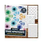 Carti si Birotica - Carti - Carti pentru copii - Carti de colorat - Carte de colorat antistres, 33 de ilustratii Tipare Hipnotizante, A5 - Infinity.ro
