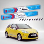 Auto si Moto - Intretinere auto - Stergatoare - Stergatoare Citroën DS3 A55 Hatchback 2010-2015 | Set Fata Flat Premium – TeamCar® - Infinity.ro