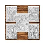 Carti si Birotica - Carti - Carti pentru copii - Carti de colorat - Carte de colorat antistres, 40 de ilustratii Ilustratii Abstracte, A5 - Infinity.ro