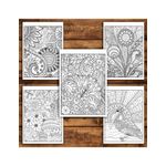 Carti si Birotica - Carti - Carti pentru copii - Carti de colorat - Carte de colorat antistres, 40 de ilustratii Ilustratii Abstracte, A5 - Infinity.ro
