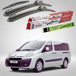 Auto si Moto - Intretinere auto - Stergatoare - Stergatoare Citroën Jumpy II G9 2007-prezent 2-Doors | Set Fata si Spate Flat – TeamCar® - Infinity.ro