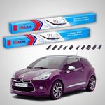 Auto si Moto - Intretinere auto - Stergatoare - Stergatoare Citroën DS 3 Cabriolet 2015-prezent | Set Fata Flat Premium – TeamCar® - Infinity.ro
