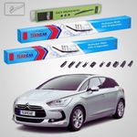 Auto si Moto - Intretinere auto - Stergatoare - Stergatoare Citroën DS 5 Hatchback 2011-2015 | Set Fata si Spate Flat Premium – TeamCar® - Infinity.ro