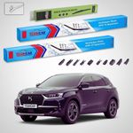 Auto si Moto - Intretinere auto - Stergatoare - Stergatoare Citroën DS 7 Crossback SUV 2017-prezent | Set Fata si Spate Flat Premium – TeamCar® - Infinity.ro