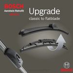 Auto si Moto - Intretinere auto - Stergatoare - Stergatoare Parbriz Kia Carens III UN 2006-2013 | Set Fata 650mm + 400mm Aerotwin Retrofit AR653S | Bosch - Infinity.ro