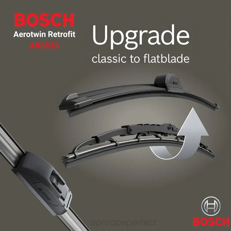Auto si Moto - Intretinere auto - Stergatoare - Stergatoare Parbriz Kia Carens III UN 2006-2013 | Set Fata 650mm + 400mm Aerotwin Retrofit AR653S | Bosch - Infinity.ro