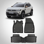 Auto si Moto - Intretinere auto - Covorase auto - Set Covorase Auto Tip Tavita Adanca pentru Dacia Duster 3 1.6 HYBRID 140 (PYM/PYN, 2023-) | ProLine 3D, 4 Piese - Infinity.ro
