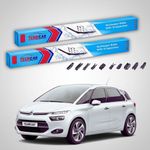 Auto si Moto - Intretinere auto - Stergatoare - Stergatoare Citroën C4 Grand Picasso Gen II (B78) 2013-prezent | Set Fata Flat Premium – TeamCar® - Infinity.ro