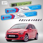 Auto si Moto - Intretinere auto - Stergatoare - Stergatoare Citroën C4 Picasso Gen 2 MPV 2013-prezent | Set Fata si Spate Flat Premium – TeamCar® - Infinity.ro