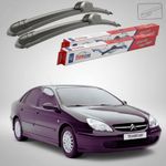 Auto si Moto - Intretinere auto - Stergatoare - Stergatoare Citroën C5 Gen 1 (DC) Hatchback 04.2003-11.2003 | Set Fata Flat – TeamCar® - Infinity.ro