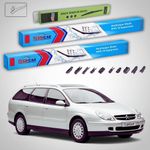 Auto si Moto - Intretinere auto - Stergatoare - Stergatoare Citroën C5 Break Gen 1 (DE) Estate 2001-2003 | Set Fata si Spate Flat Premium – TeamCar® - Infinity.ro