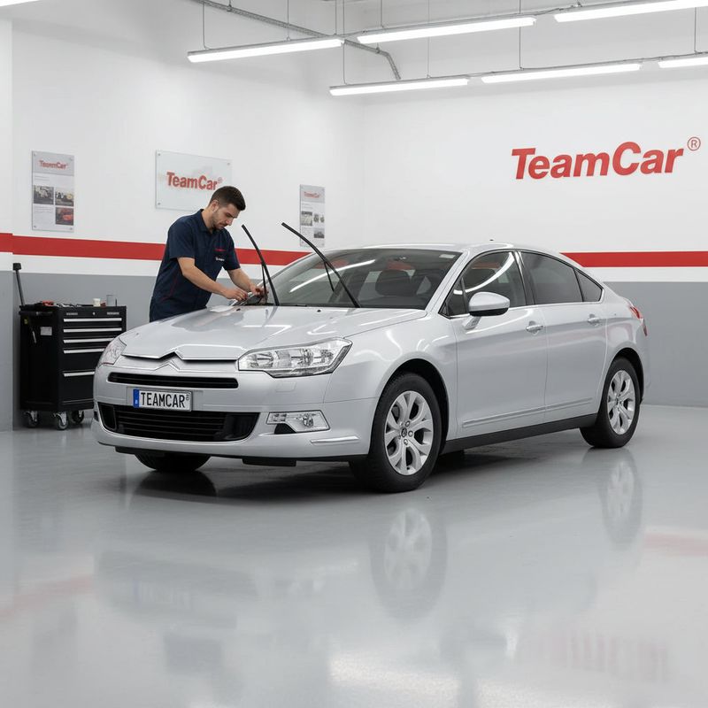 Auto si Moto - Intretinere auto - Stergatoare - Stergatoare Citroën C5 Gen 3 (RD) Sedan 2008-2015 | Set Fata Flat Premium – TeamCar® - Infinity.ro