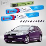 Auto si Moto - Intretinere auto - Stergatoare - Stergatoare Citroën C5 Tourer Gen 3 (TD) Estate 2008-prezent | Set Fata si Spate Flat Premium – TeamCar® - Infinity.ro