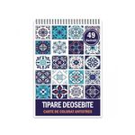 Carti si Birotica - Carti - Carti pentru copii - Carti de colorat - Carte de colorat antistres, 49 de ilustratii Tipare Deosebite, A5 - Infinity.ro
