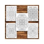 Carti si Birotica - Carti - Carti pentru copii - Carti de colorat - Carte de colorat antistres, 49 de ilustratii Tipare Complexe - Volumul I, A5 - Infinity.ro