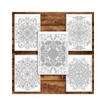 Carti si Birotica - Carti - Carti pentru copii - Carti de colorat - Carte de colorat antistres, 49 de ilustratii Tipare Complexe - Volumul I, A5 - Infinity.ro