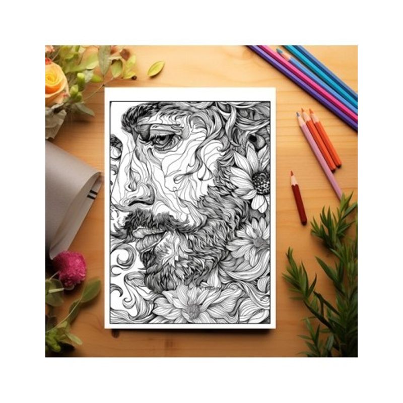 Carti si Birotica - Carti - Carti pentru copii - Carti de colorat - Carte de colorat antistres, 50 de ilustratii Inspiratii de la Van Gogh - Volumul II, A5 - Infinity.ro
