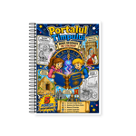 Carti si Birotica - Carti - Carti pentru copii - Carti de colorat - Carte de colorat cu benzi desenate pentru copii, Portalul Timpului, 5 povesti ilustrate, 56 pagini, A4 - Infinity.ro