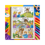 Carti si Birotica - Carti - Carti pentru copii - Carti de colorat - Carte de colorat cu benzi desenate pentru copii, Portalul Timpului, 5 povesti ilustrate, 56 pagini, A4 - Infinity.ro