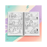 Carti si Birotica - Carti - Carti pentru copii - Carti de colorat - Carte de colorat cu benzi desenate pentru copii, Lumea aventurilor, 9 povesti ilustrate, 94 pagini, A5 - Infinity.ro