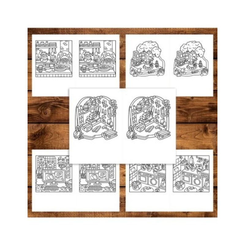 Carti si Birotica - Carti - Carti pentru copii - Carti de colorat - Carte de colorat Dual Vision, 41x2 ilustratii cu Coltisor Dragut, 88 pagini, A5 - Infinity.ro