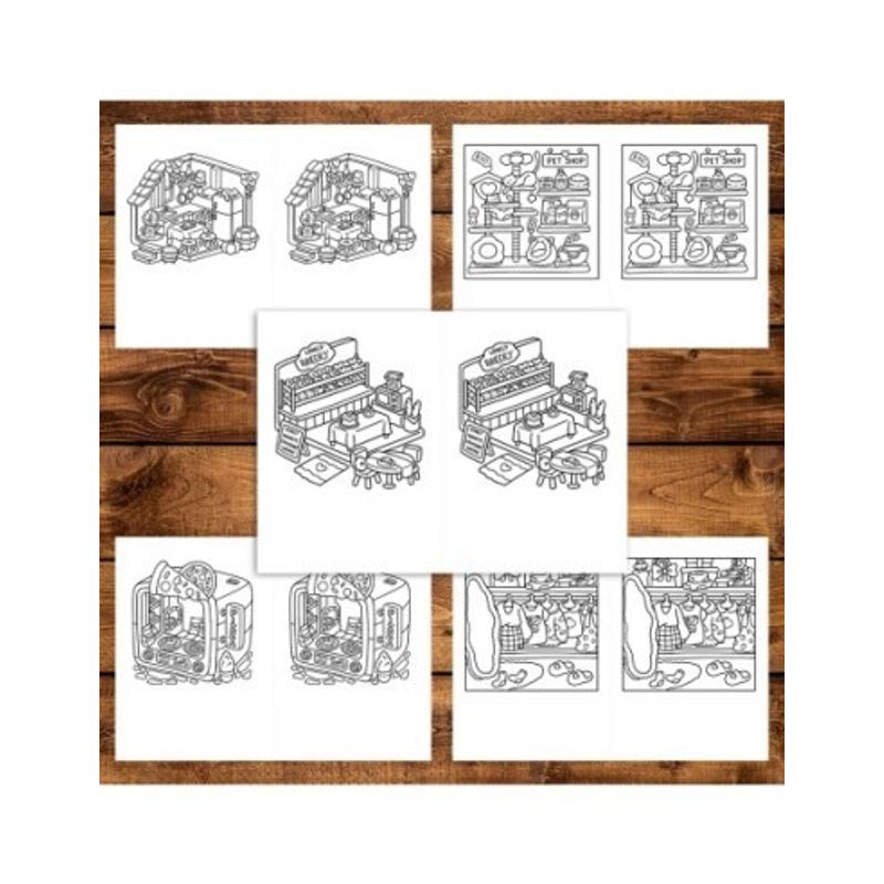 Carti si Birotica - Carti - Carti pentru copii - Carti de colorat - Carte de colorat Dual Vision, 41x2 ilustratii cu Coltisor Dragut, 88 pagini, A5 - Infinity.ro