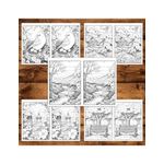 Carti si Birotica - Carti - Carti pentru copii - Carti de colorat - Carte de colorat Dual Vision, 50x2 ilustratii cu Primavara, 106 pagini, A5 - Infinity.ro