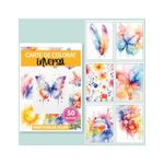 Carti si Birotica - Carti - Carti pentru copii - Carti de colorat - Carte de colorat inversa, 50 de ilustratii, Viata plina de culori, 106 pagini, A5 - Infinity.ro