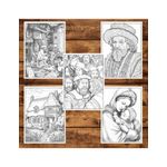 Carti si Birotica - Carti - Carti pentru copii - Carti de colorat - Carte de colorat pentru adulti, 25 de ilustratii, Rembrandt, 56 pagini, A5 - Infinity.ro