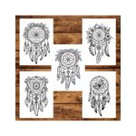 Carti si Birotica - Carti - Carti pentru copii - Carti de colorat - Carte de colorat pentru adulti, 45 de ilustratii, Dreamcatcher - Volumul II, 96 pagini, A5 - Infinity.ro