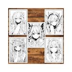 Carti si Birotica - Carti - Carti pentru copii - Carti de colorat - Carte de colorat pentru adulti, 45 de ilustratii, Anime Fairies - Volumul III, 96 pagini, A5 - Infinity.ro