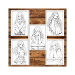 Carti si Birotica - Carti - Carti pentru copii - Carti de colorat - Carte de colorat pentru adulti, 50 de ilustratii Anime School Life, 106 pagini, A5 - Infinity.ro