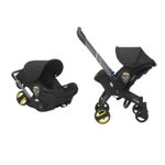 Jucarii, Copii si Bebe - Carucioare si articole de transport - Carucioare - Carucioare 2 in 1 - Carucior transformabil 2 in 1 pentru bebelusi, 0-18 luni, pana la 13 kg, gri - Infinity.ro