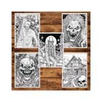 Carti si Birotica - Carti - Carti pentru copii - Carti de colorat - Carte de colorat pentru adulti, 50 de ilustratii, Dementa - Volumul I, 106 pagini, A5 - Infinity.ro