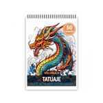 Carti si Birotica - Carti - Carti pentru copii - Carti de colorat - Carte de colorat pentru adulti, 50 de ilustratii, Tatuaje - Volumul II, 106 pagini, A5 - Infinity.ro