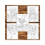 Carti si Birotica - Carti - Carti pentru copii - Carti de colorat - Carte de colorat pentru copii , 30 de ilustratii Pisicute Costumate, 66 pagini, A5 - Infinity.ro