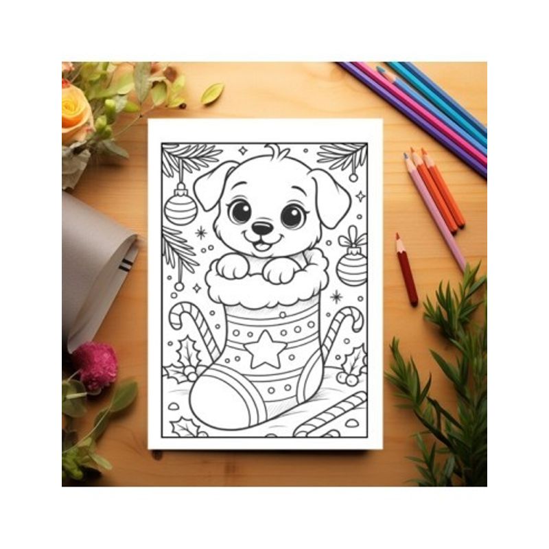 Carti si Birotica - Carti - Carti pentru copii - Carti de colorat - Carte de colorat pentru copii , 35 de ilustratii Magia Craciunului, 106 pagini, A5 - Infinity.ro