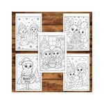 Carti si Birotica - Carti - Carti pentru copii - Carti de colorat - Carte de colorat pentru copii , 35 de ilustratii Magia Craciunului, 106 pagini, A5 - Infinity.ro
