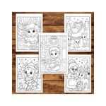 Carti si Birotica - Carti - Carti pentru copii - Carti de colorat - Carte de colorat pentru copii , 35 de ilustratii Magia Craciunului, 106 pagini, A5 - Infinity.ro