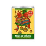 Carti si Birotica - Carti - Carti pentru copii - Carti de colorat - Carte de colorat pentru copii , 40 de ilustratii Magie de Craciun - Volumul IV - Editie Premium, 86 pagini, A5 - Infinity.ro