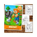 Carti si Birotica - Carti - Carti pentru copii - Carti de colorat - Carte de colorat pentru copii , 40 de ilustratii Minecraft, 86 pagini, A5 - Infinity.ro