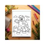 Carti si Birotica - Carti - Carti pentru copii - Carti de colorat - Carte de colorat pentru copii , 40 de ilustratii Roblox, 106 pagini, A5 - Infinity.ro