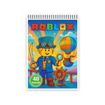 Carti si Birotica - Carti - Carti pentru copii - Carti de colorat - Carte de colorat pentru copii , 40 de ilustratii Roblox, 106 pagini, A5 - Infinity.ro
