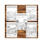 Carti si Birotica - Carti - Carti pentru copii - Carti de colorat - Carte de colorat pentru copii , 45 de ilustratii Invatam Dinozaurii - Volumul II, 96 pagini, A5 - Infinity.ro