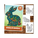 Carti si Birotica - Carti - Carti pentru copii - Carti de colorat - Carte de colorat pentru copii , 50 de ilustratii Animalute Mandala, 106 pagini, A5 - Infinity.ro