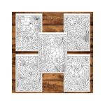 Carti si Birotica - Carti - Carti pentru copii - Carti de colorat - Carte de colorat pentru copii , 50 de ilustratii Animale din Jungla, 106 pagini, A5 - Infinity.ro