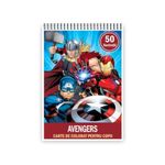 Carti si Birotica - Carti - Carti pentru copii - Carti de colorat - Carte de colorat pentru copii , 50 de ilustratii Avengers, 106 pagini, A5 - Infinity.ro